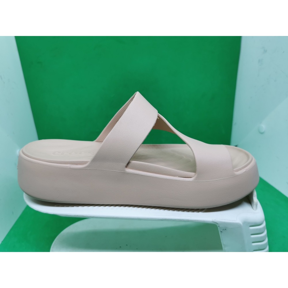 Crocs Getaway Platform Toe Loop 210834 Sandstone … - image 6